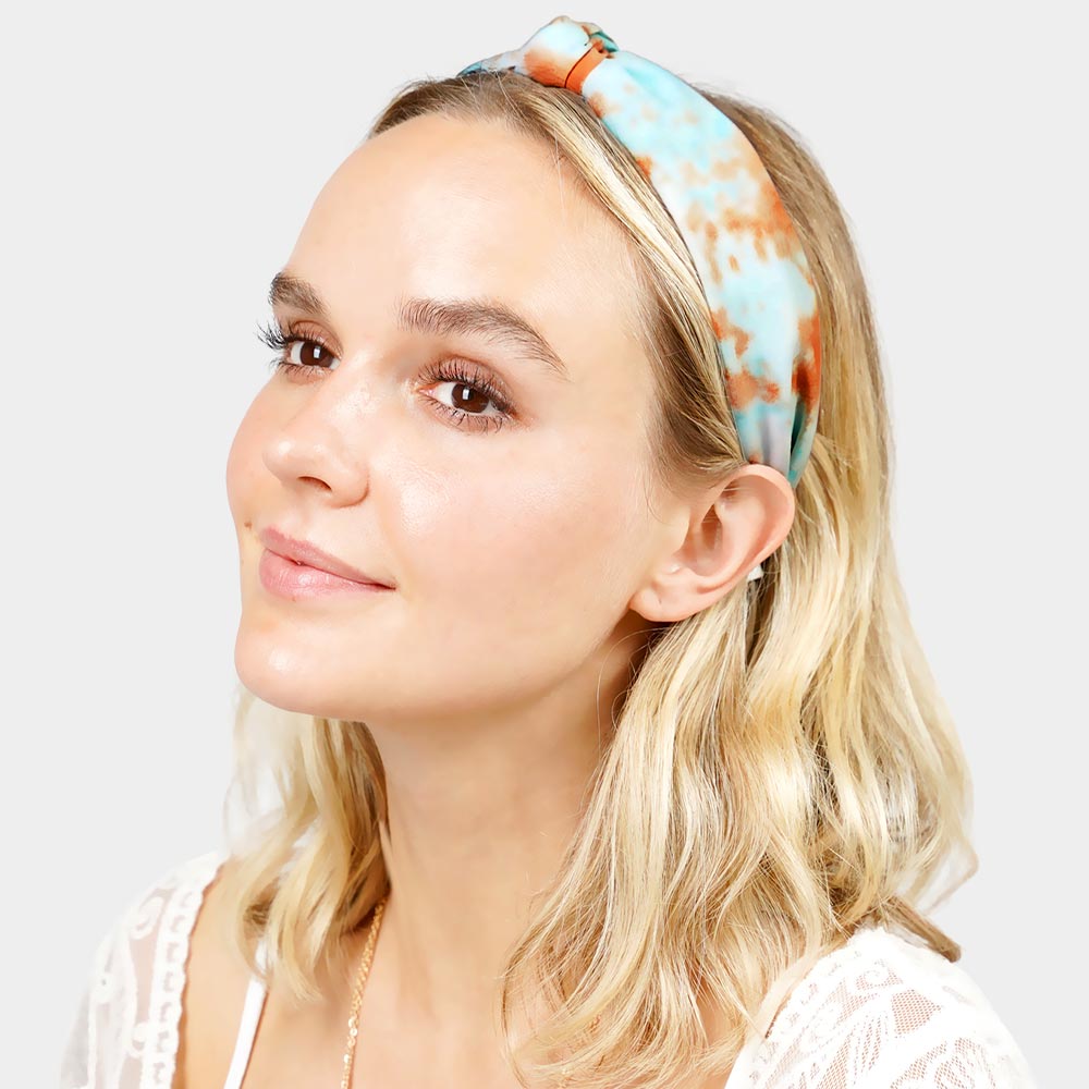 iLLASPARKZ Tie Dye Burnout Knot Headband
