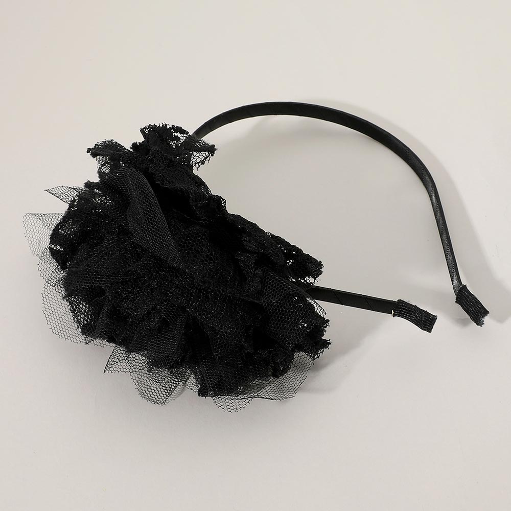 iLLASPARKZ Mesh Fabric Flower Headband