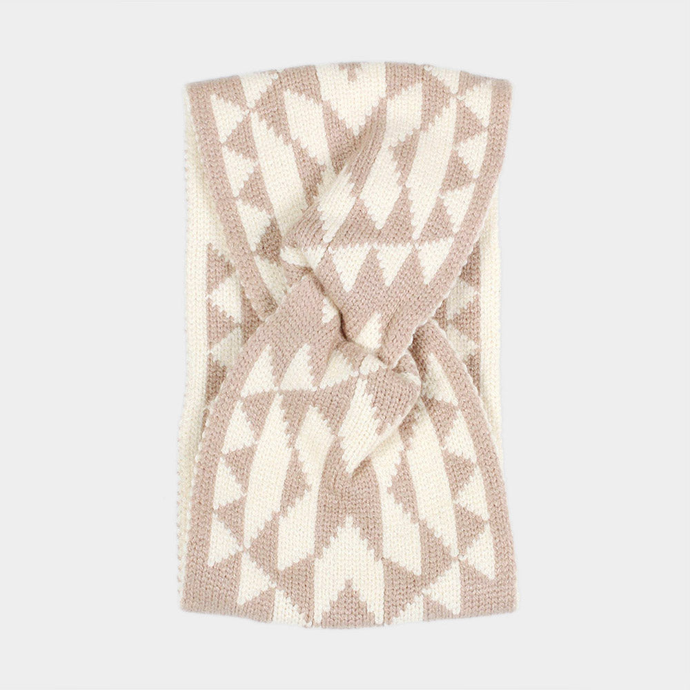 iLLASPARKZ Western Pattern Knit Headband