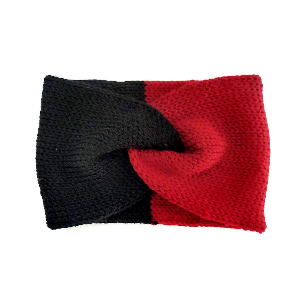 iLLASPARKZ Game Day Two Tone Knit Earmuff Headband