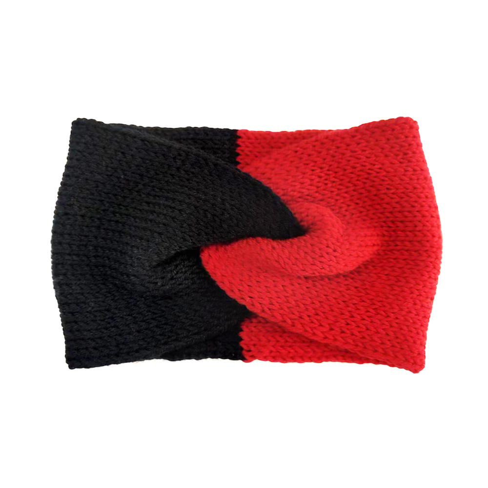 iLLASPARKZ Game Day Two Tone Knit Earmuff Headband