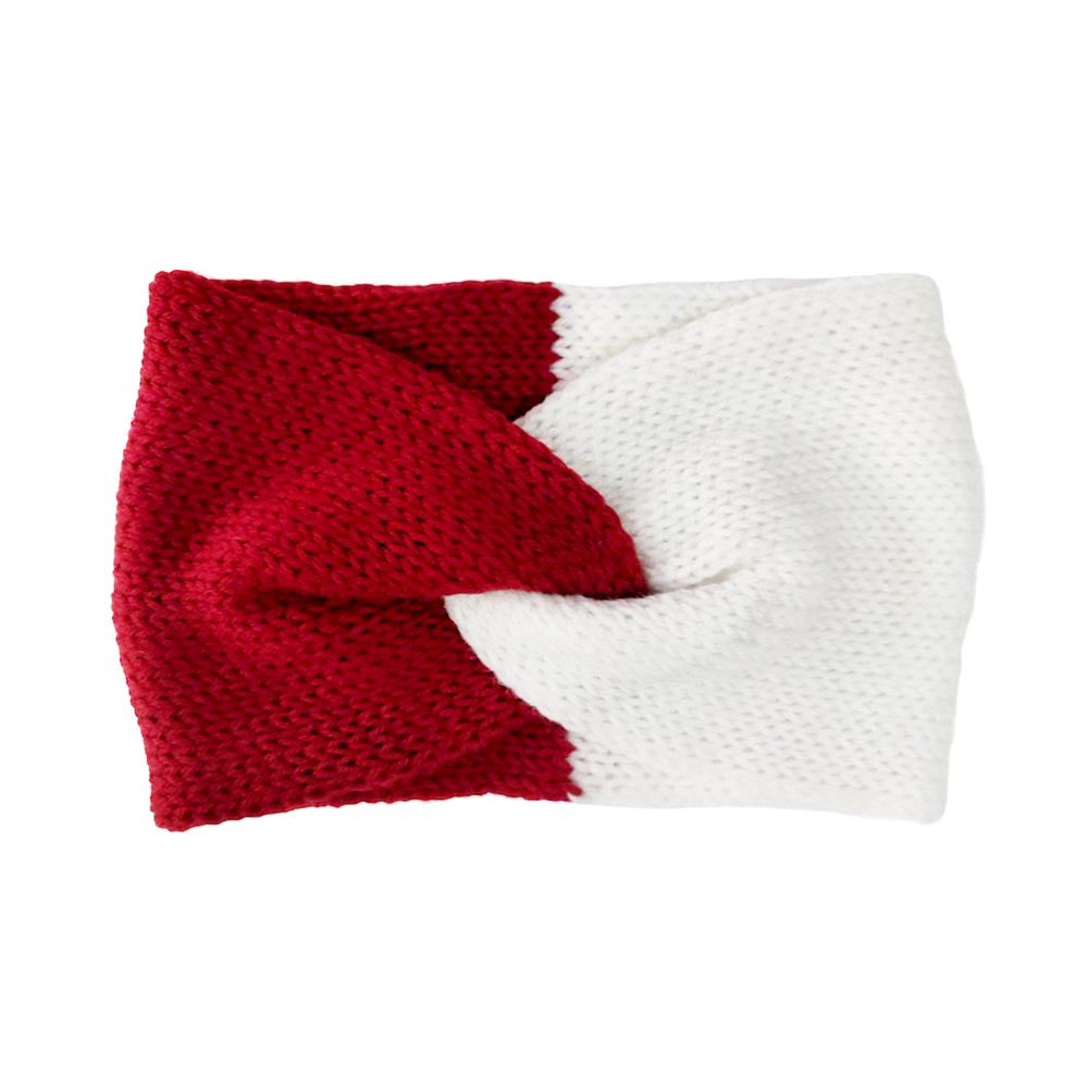 iLLASPARKZ Game Day Two Tone Knit Earmuff Headband