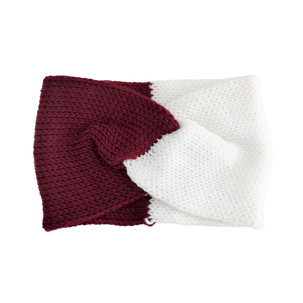 iLLASPARKZ Game Day Two Tone Knit Earmuff Headband