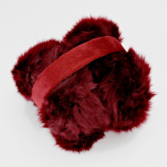 iLLASPARKZ Downy Faux Rabbit Fur Foldable Earmuffs