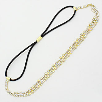 iLLASPARKZ Crystal Rhinestone Bling Stretch Headband