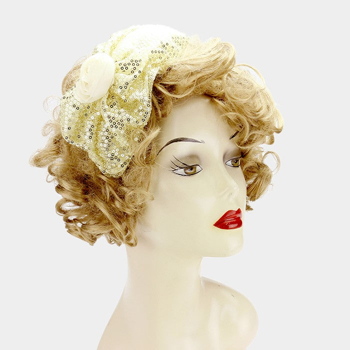 iLLASPARKZ Sequin Flower Headband