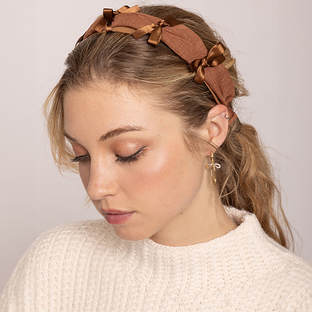 iLLASPARKZ Bow Detailed Fabric Headband