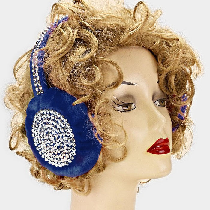 iLLASPARKZ Bling furry earmuffs