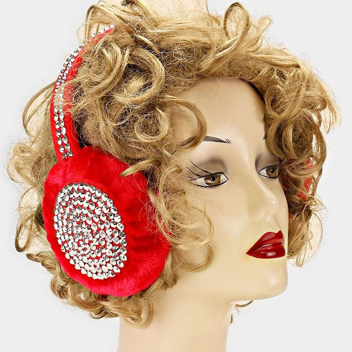 iLLASPARKZ Bling furry earmuffs