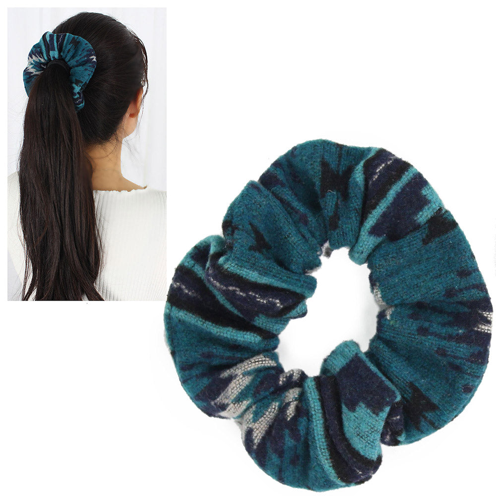 iLLASPARKZ Western Patterned Scrunchie Hair Band
