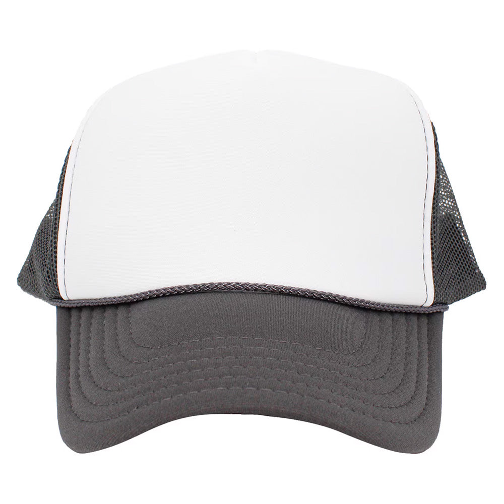 iLLASPARKZ Plain Two Tone Mesh Back Trucker Hat