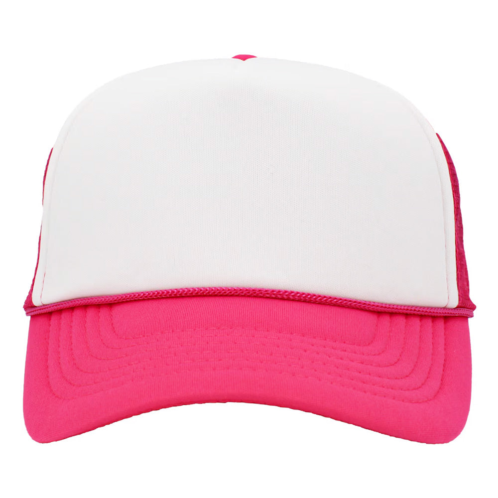 iLLASPARKZ Plain Two Tone Mesh Back Trucker Hat