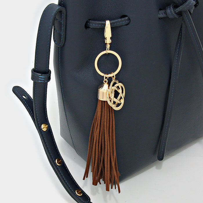 iLLASPARKZ Suede Tassel Keychain / Bag Charm