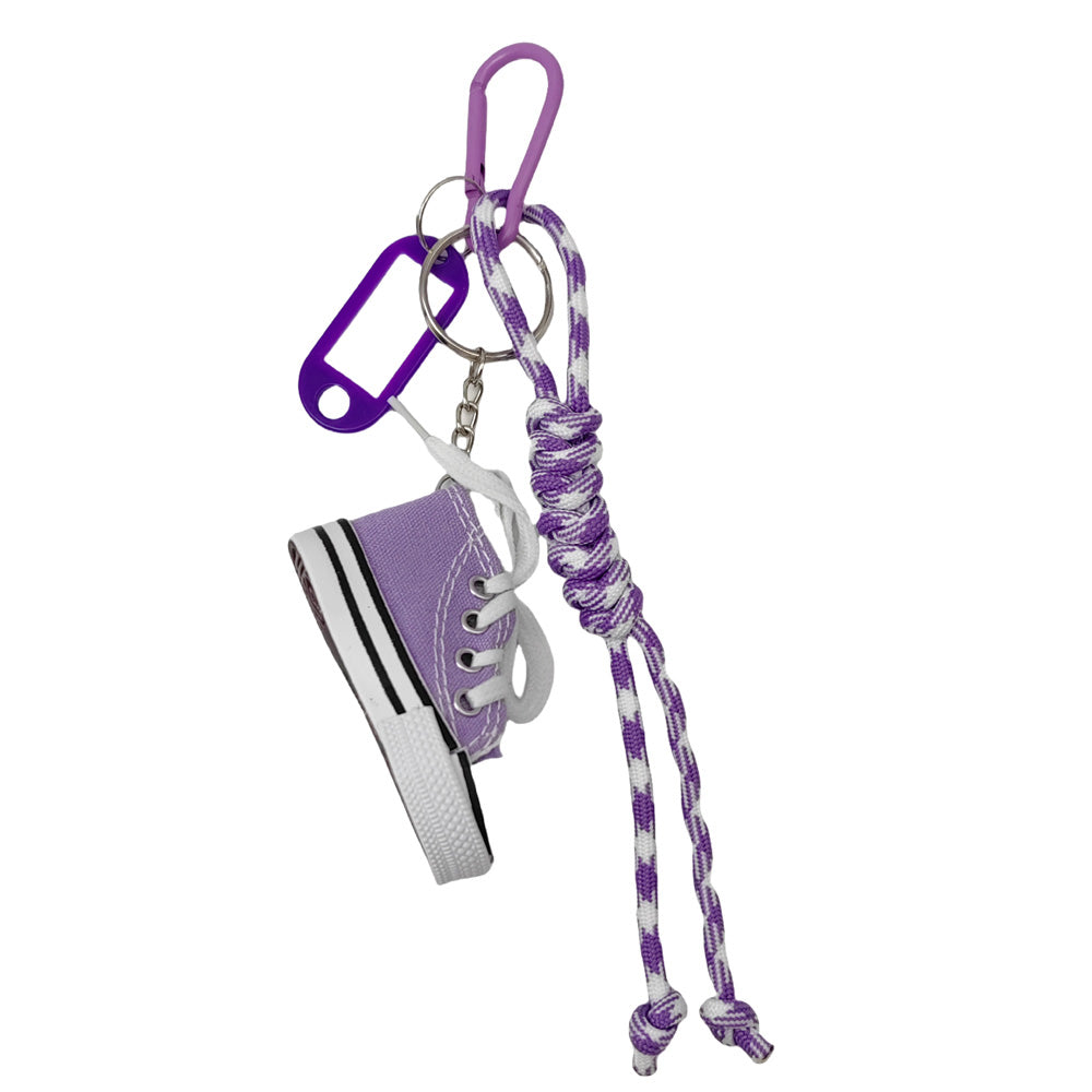 iLLASPARKZ Sneakers Name Tag Braided Thread Keychain / Bag Charm