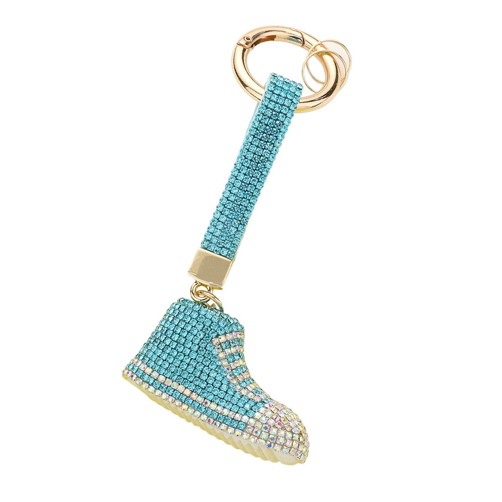 iLLASPARKZ Rhinestone Pave Sneaker Keychain
