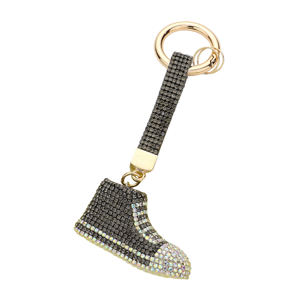 iLLASPARKZ Rhinestone Pave Sneaker Keychain