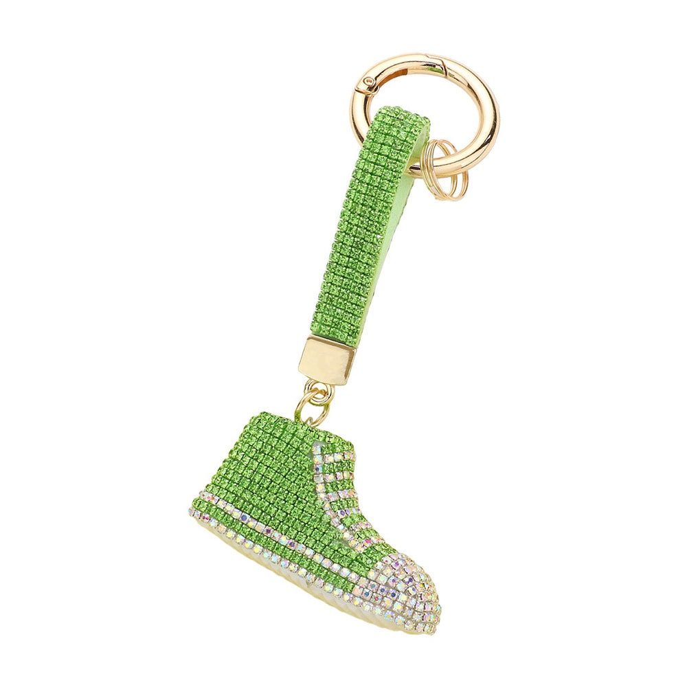 iLLASPARKZ Rhinestone Pave Sneaker Keychain
