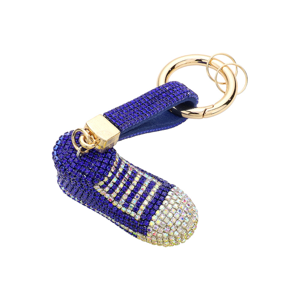 iLLASPARKZ Rhinestone Pave Sneaker Keychain