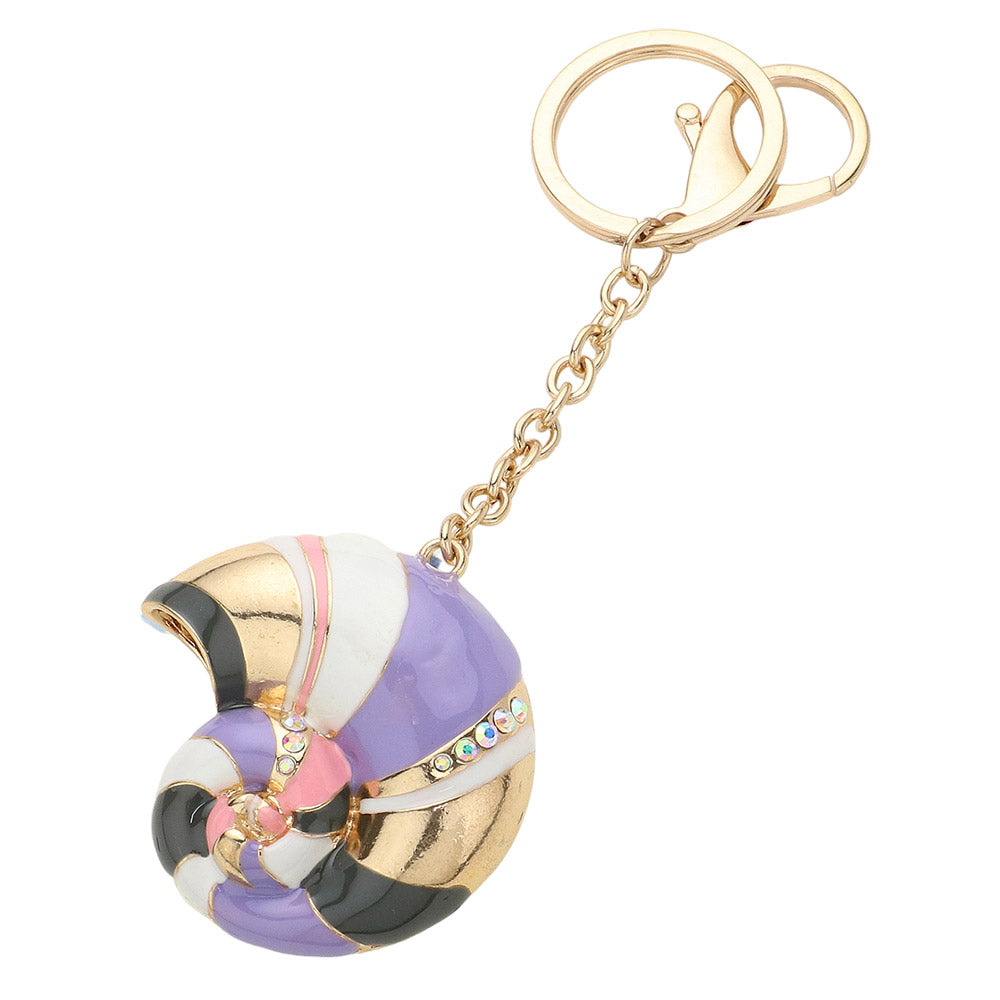 iLLASPARKZ Enamel Snail Keychain