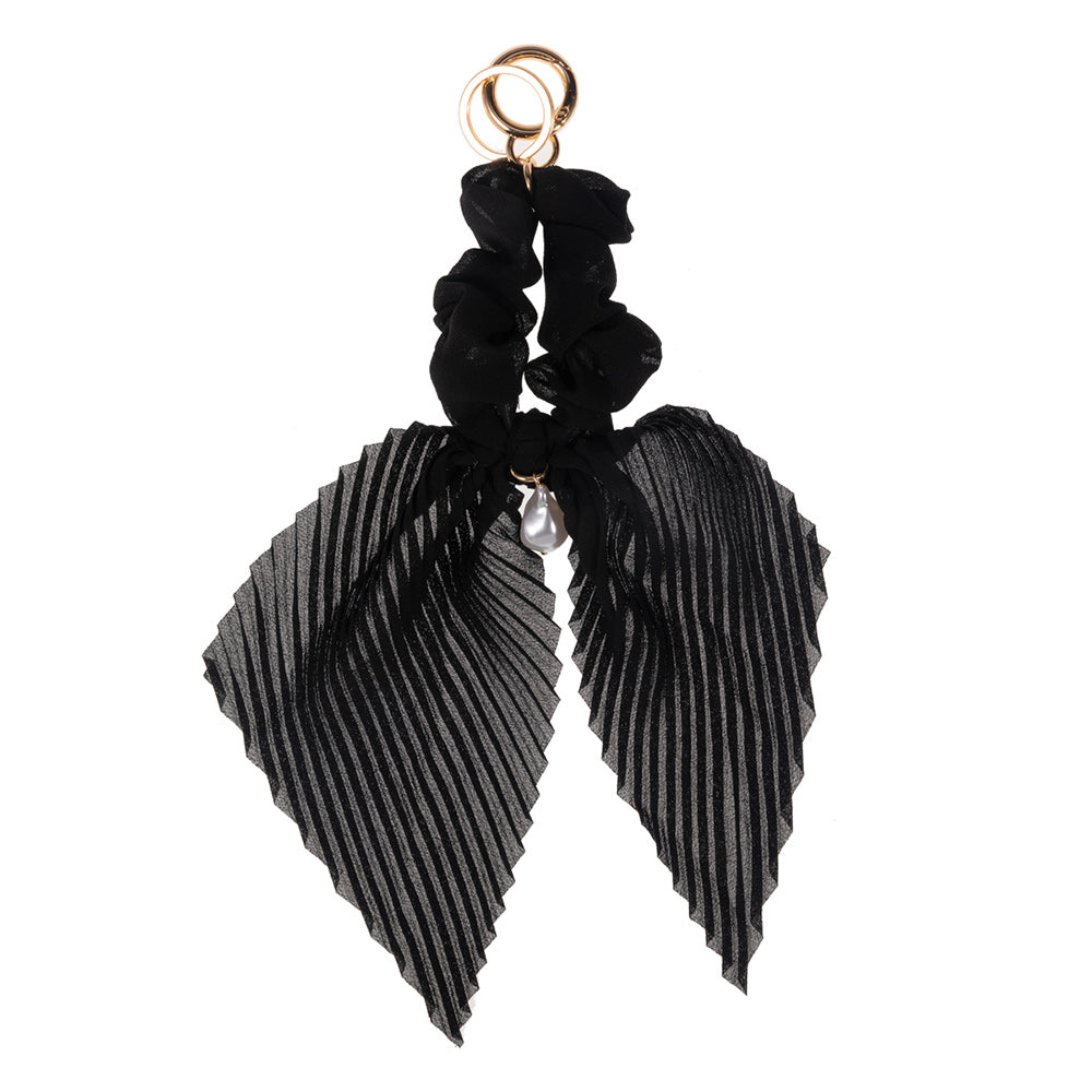 iLLASPARKZ Pearl Pointed Stretch Ribbon Keychain / Bracelet / Scrunchie