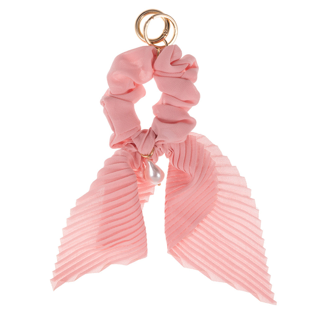 iLLASPARKZ Pearl Pointed Stretch Ribbon Keychain / Bracelet / Scrunchie Hairband