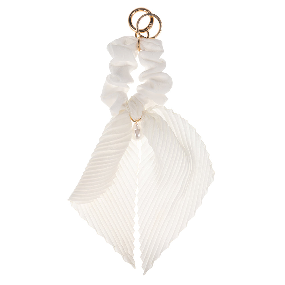 iLLASPARKZ Pearl Pointed Stretch Ribbon Keychain / Bracelet / Scrunchie Hairband