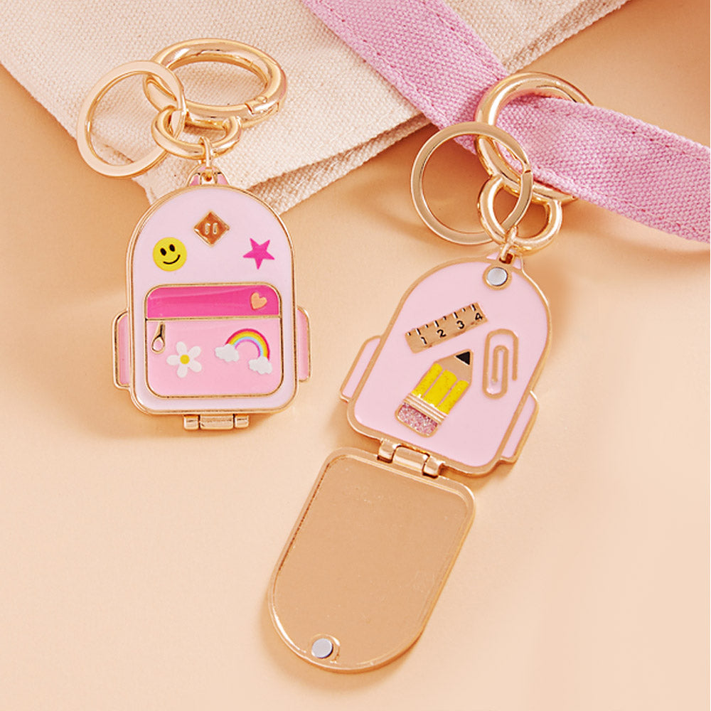 iLLASPARKZ Enamel School Backpack Keychain / Bag Charm