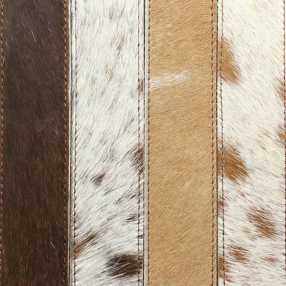 iLLASPARKZ Genuine Fur Calf Cross Tassel Keychain