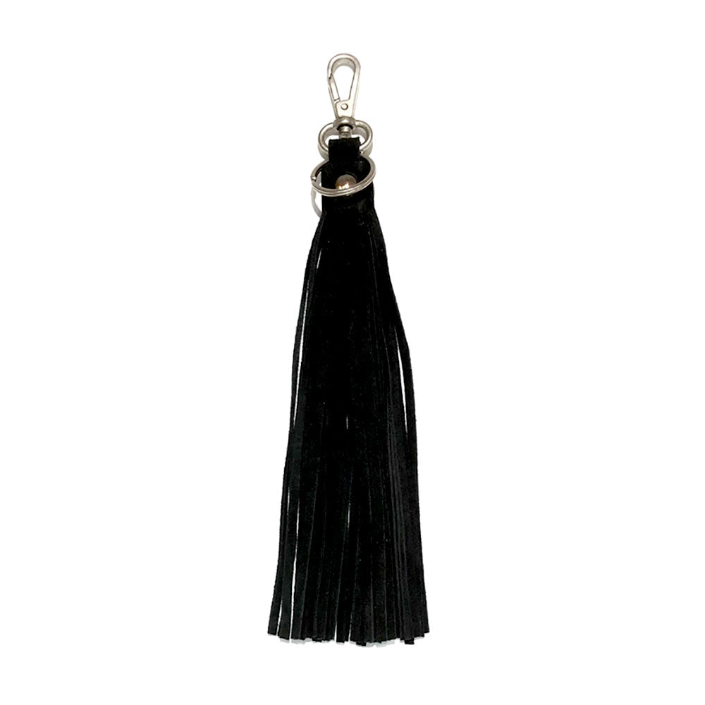 iLLASPARKZ Genuine Leather Tassel Keychain