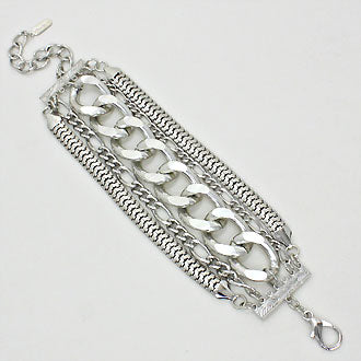 iLLASPARKZ Multi Layered Chain Link Bracelet