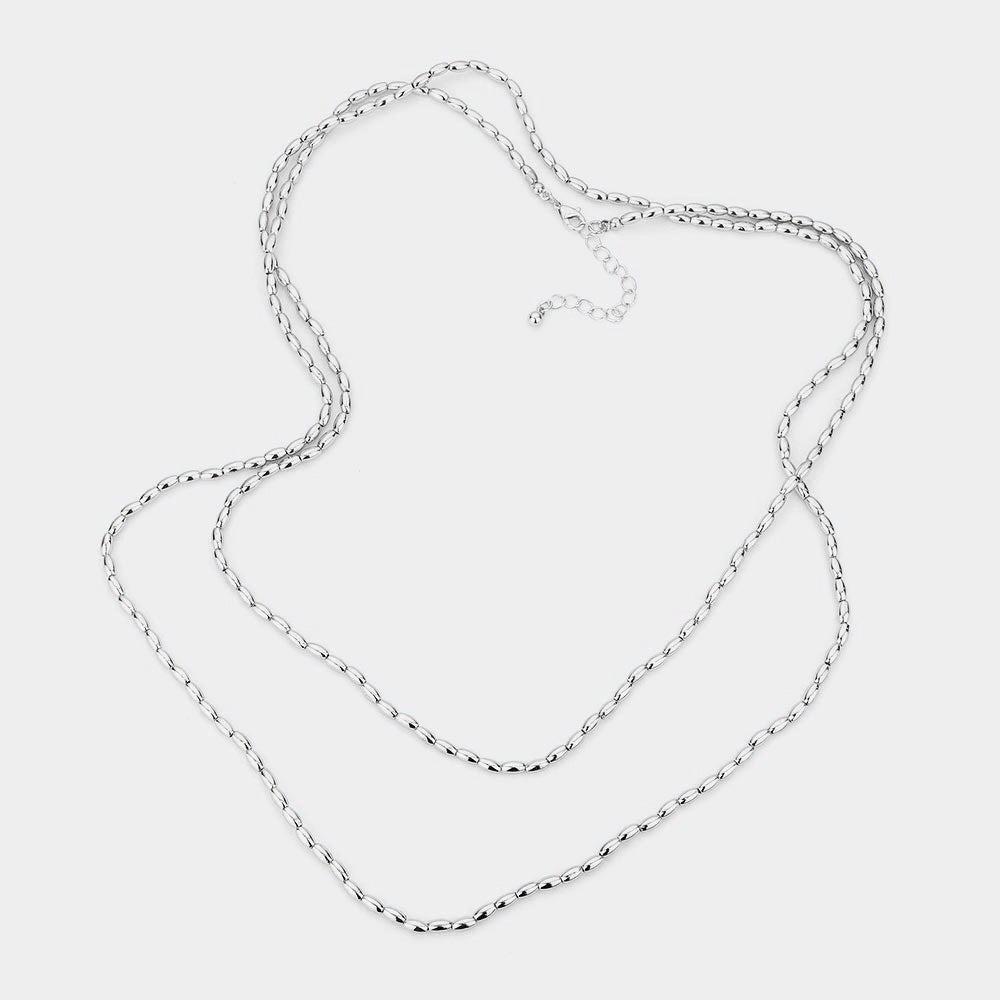 iLLASPARKZ Beaded Long Necklace