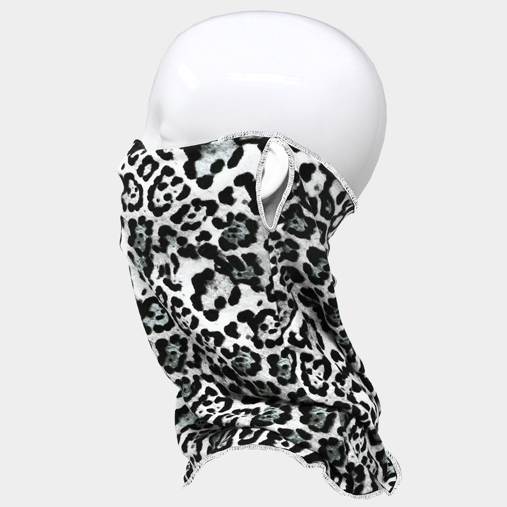 iLLASPARKZ Leopard Print Seamless Face Tube Mask / Scarf