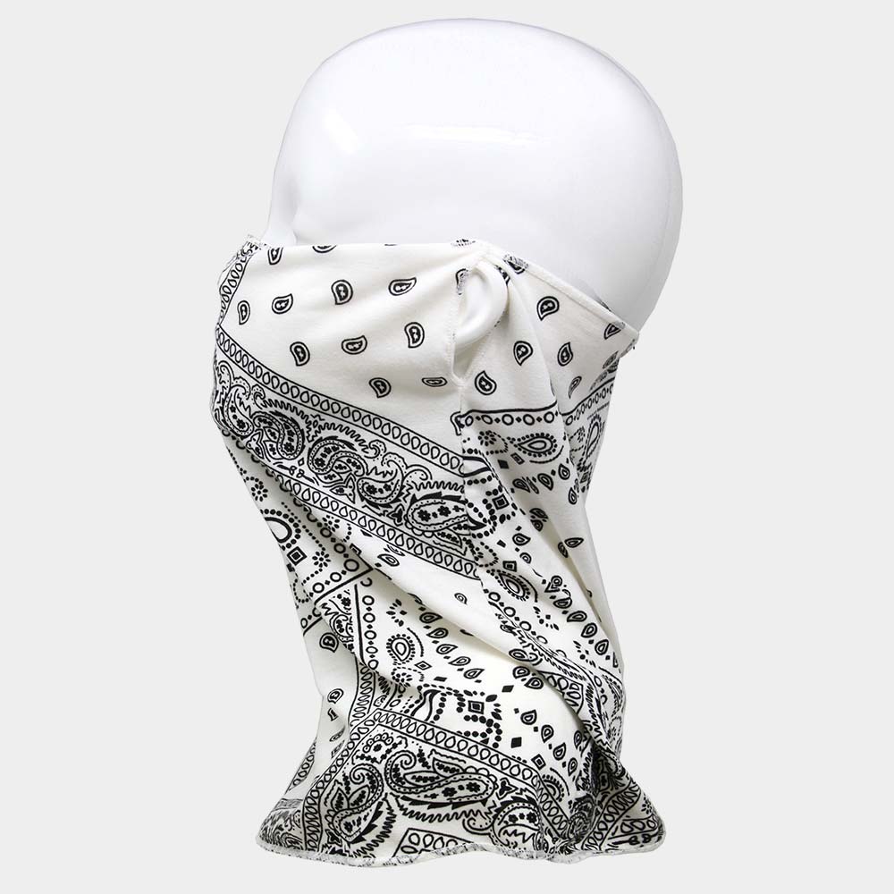 iLLASPARKZ Paisley Print Seamless Face Tube Mask / Scarf