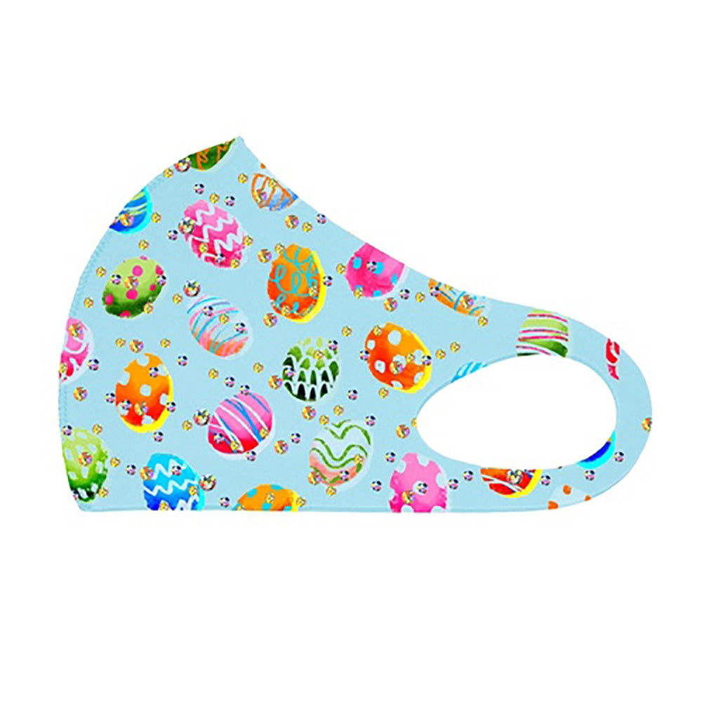iLLASPARKZ Easter Egg Print Fashion Mask