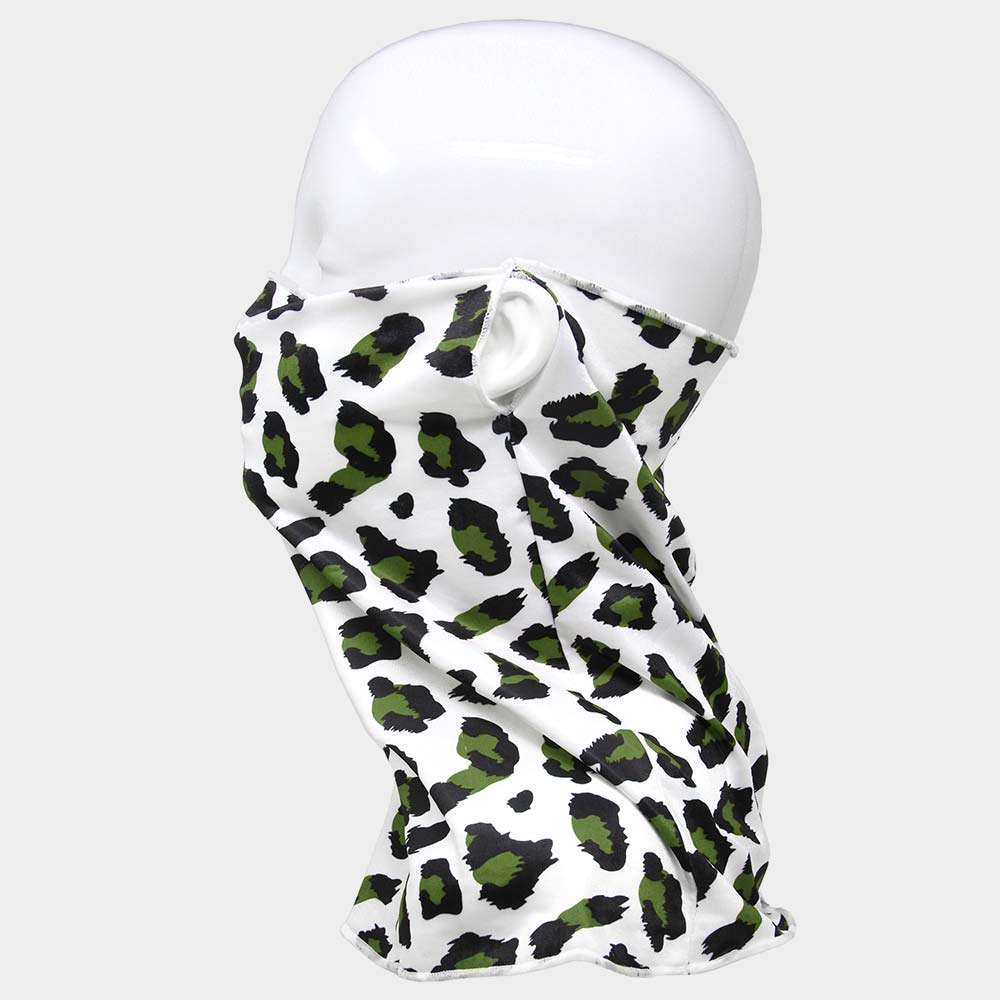 iLLASPARKZ Leopard Print Face Tube Mask / Scarf