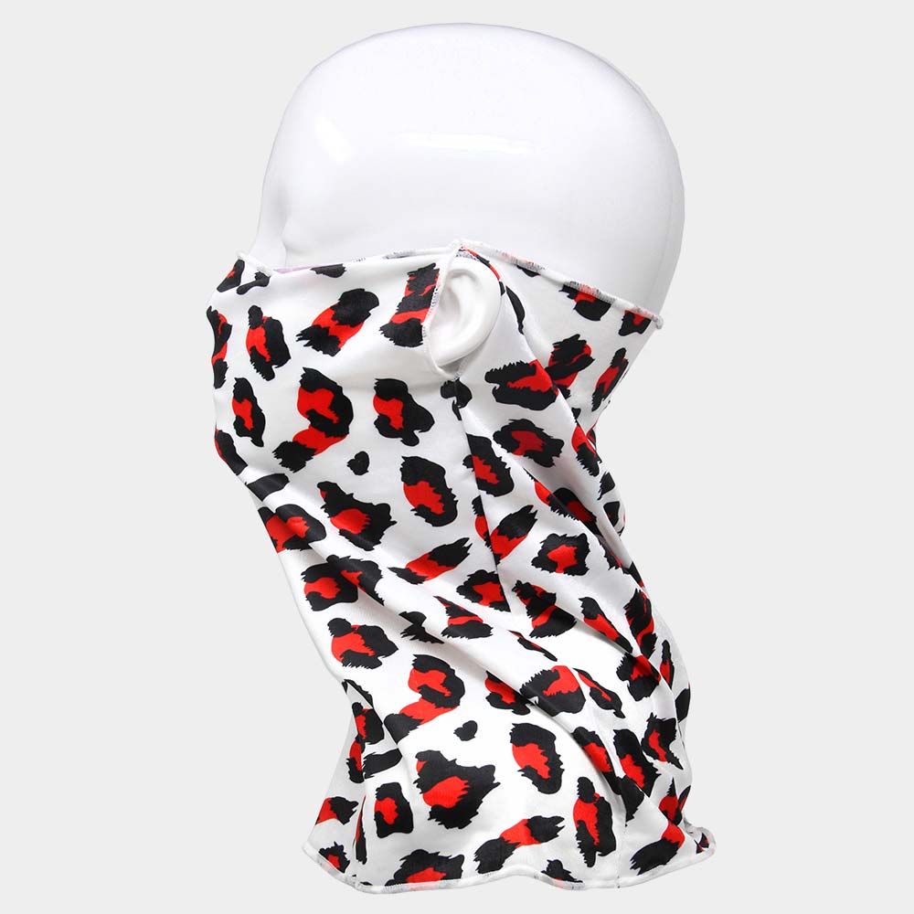 iLLASPARKZ Leopard Print Face Tube Mask / Scarf