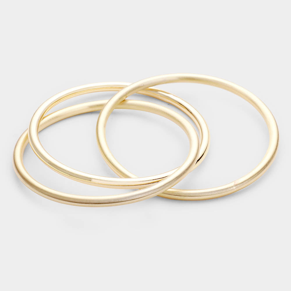 iLLASPARKZ Brass Metal Multi Layered Bangle Bracelet
