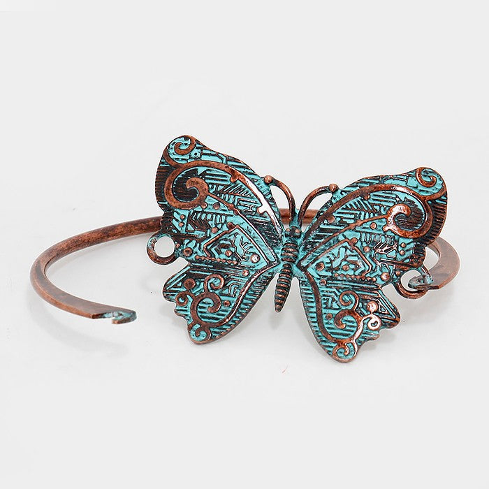 iLLASPARKZ Metal butterfly hook bracelet