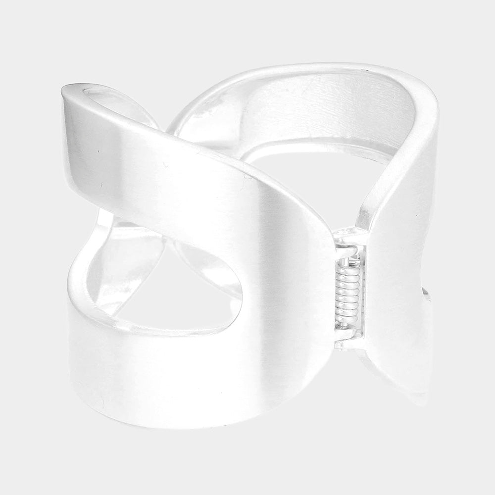iLLASPARKZ Cut Out Metal Hinged Bracelet