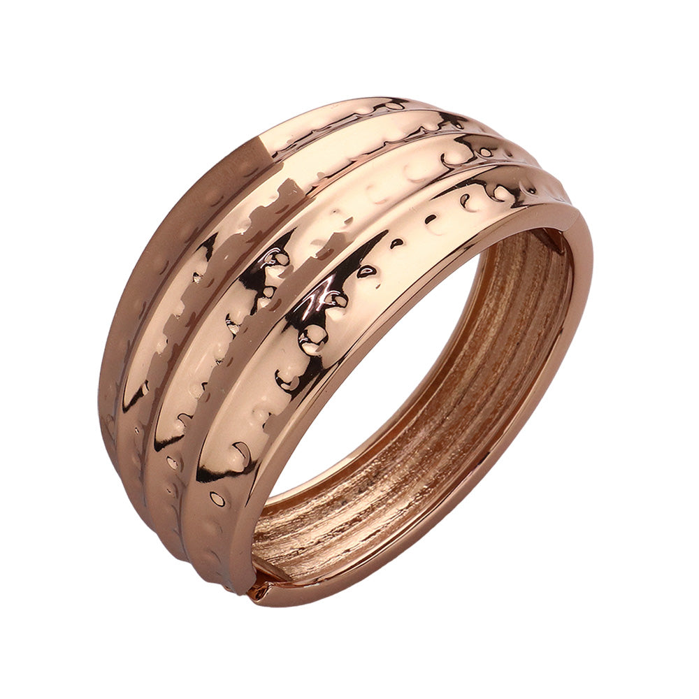 iLLASPARKZ Hinged Metal Bangle Bracelet