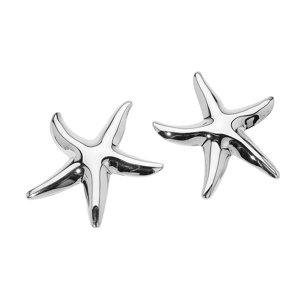 iLLASPARKZ SECRET BOX_Stainless Steel Starfish Earrings