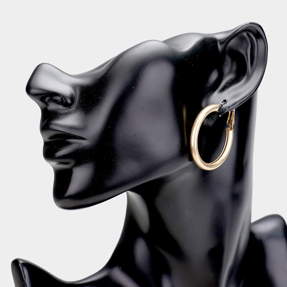 iLLASPARKZ Metal Hoop Earrings