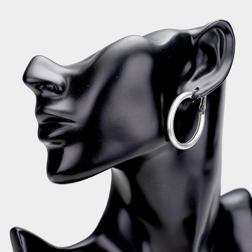iLLASPARKZ Metal Hoop Earrings