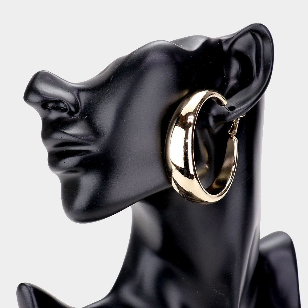 iLLASPARKZ Metal Hoop Earrings
