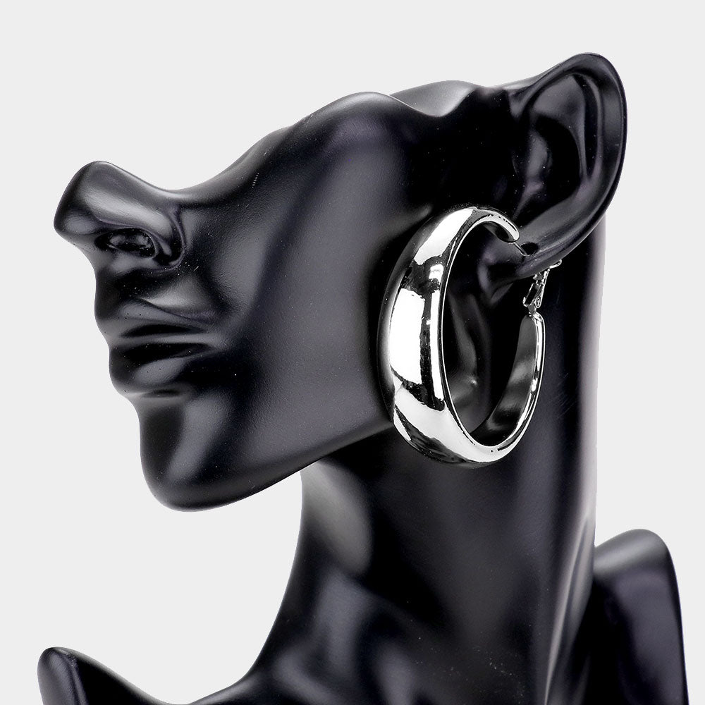 iLLASPARKZ Metal Hoop Earrings