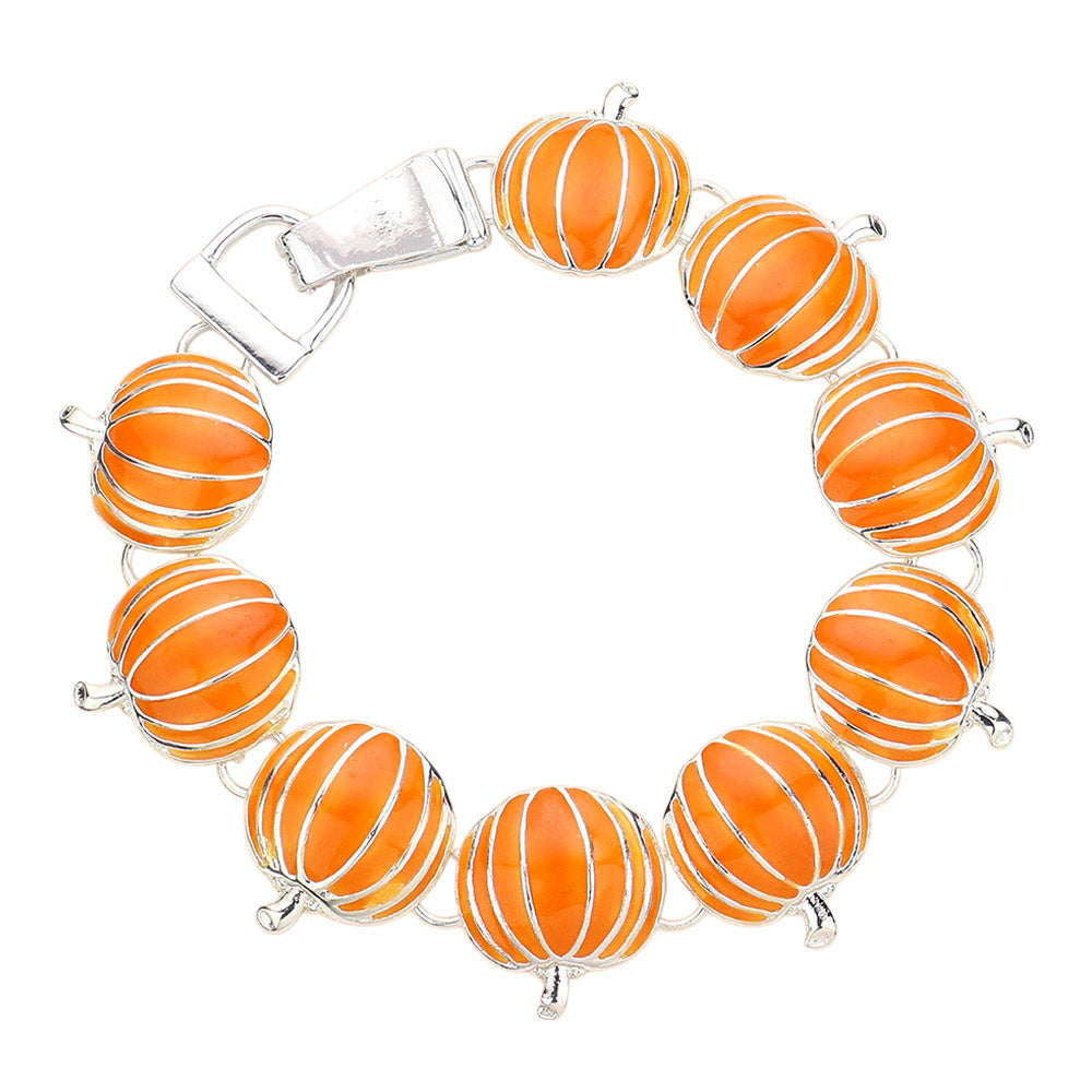 iLLASPARKZ Pumpkin Link Magnetic Bracelet