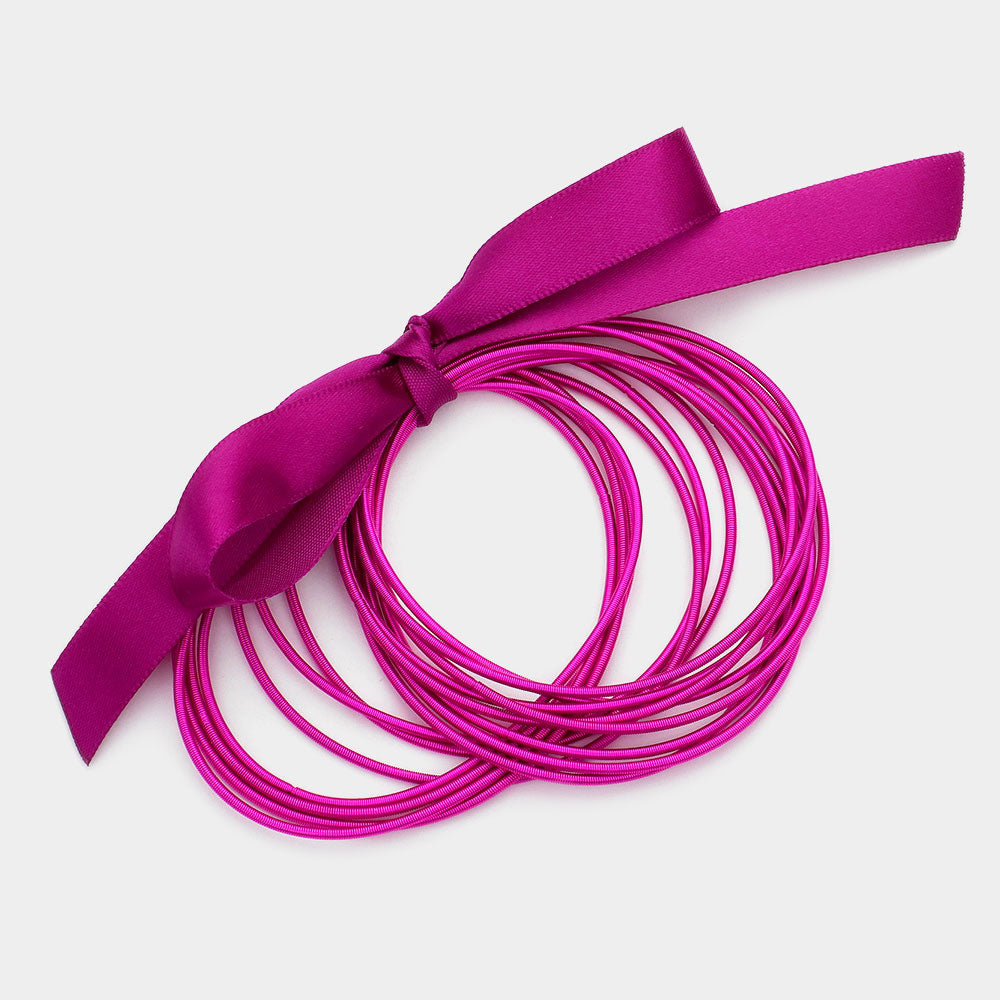 iLLASPARKZ 15PCS - Guitar String Stackable Stretch Bracelets