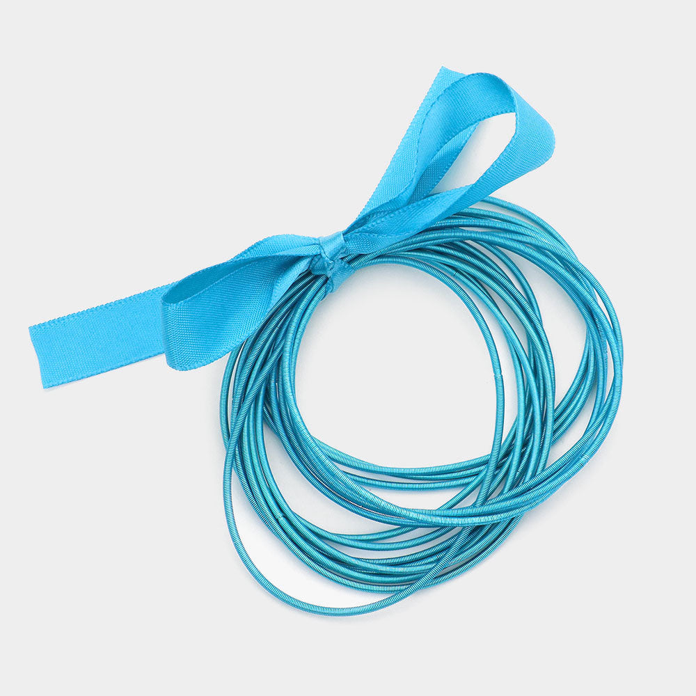iLLASPARKZ 15PCS - Guitar String Stackable Stretch Bracelets