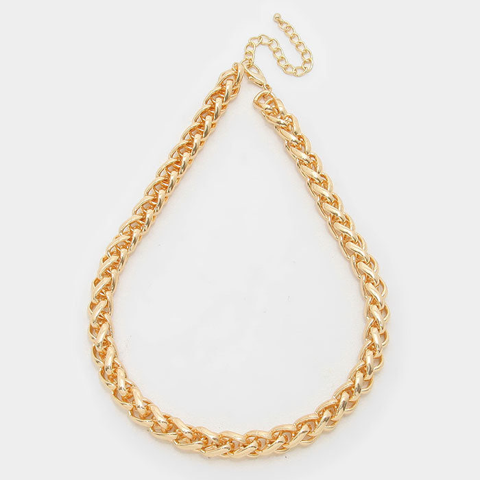 iLLASPARKZ Metal link chain necklace