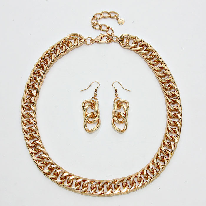 iLLASPARKZ Metal Curb Chain Necklace